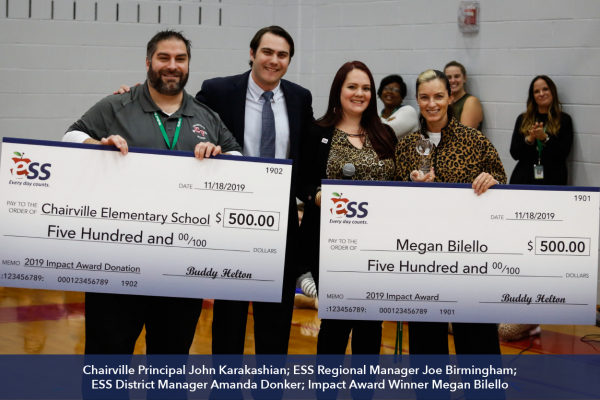 2019 ESS Impact Award Winner Megan Bilello