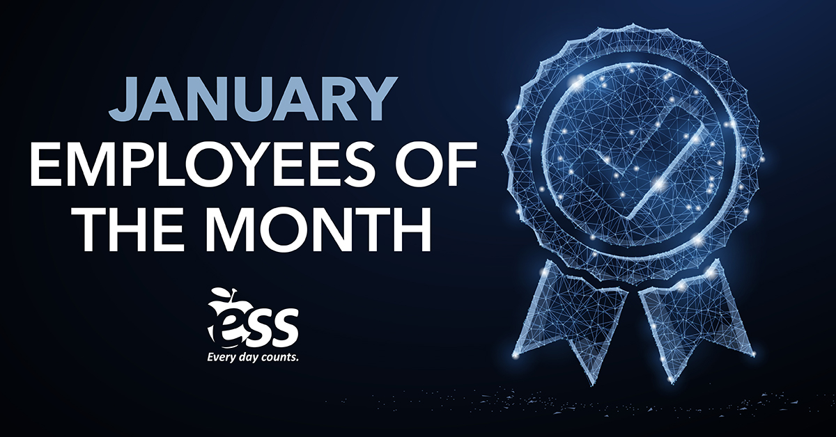 ESS Employee of the Month January 2022