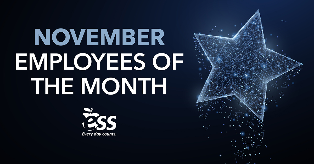 ESS November Employees of the Month