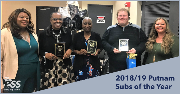 Putnam Subs of the Year 2019