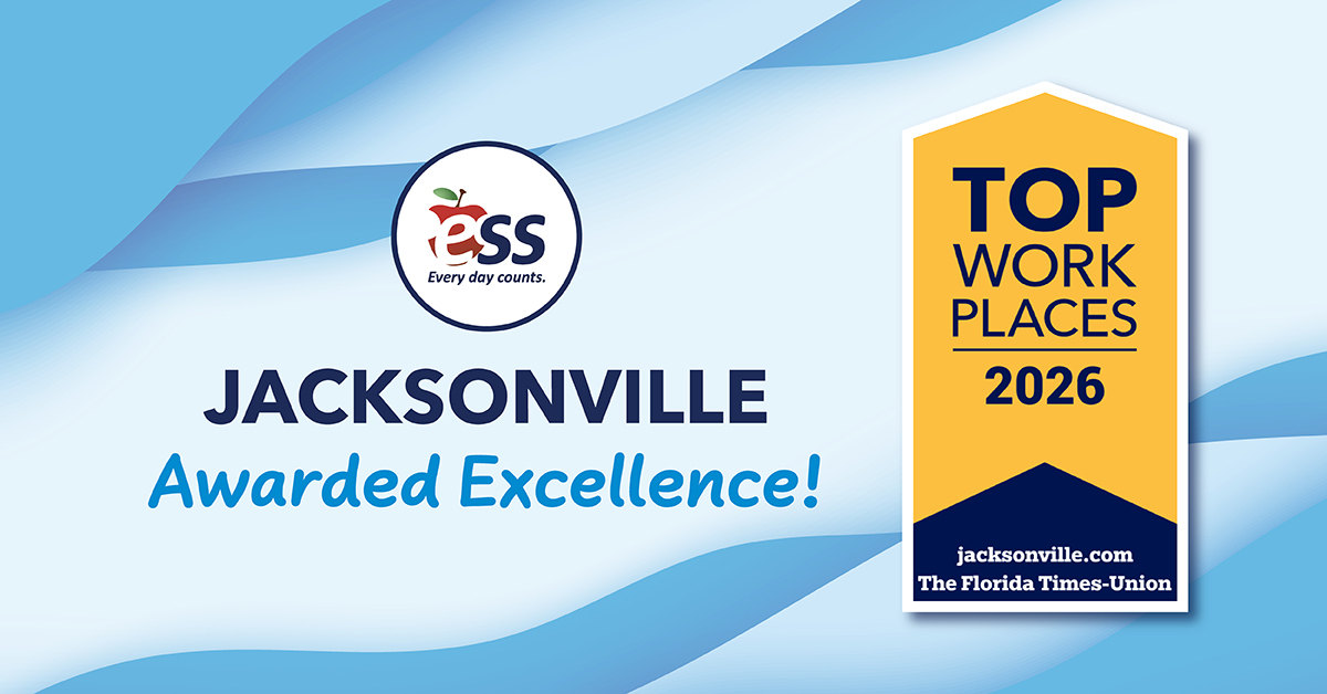ESS Recognized as a 2026 Metro Jacksonville Top Workplace post image