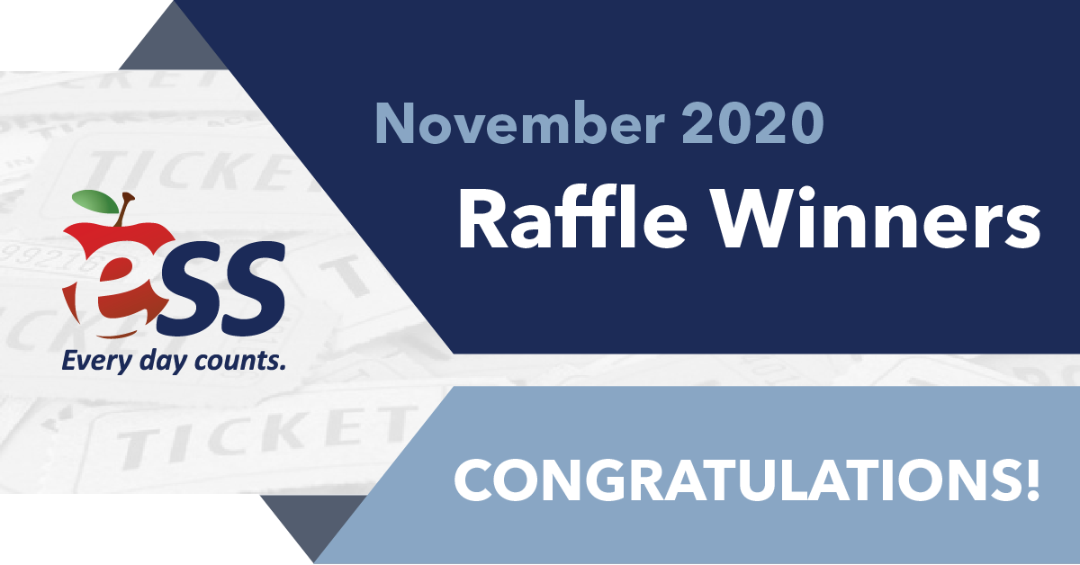 November Raffle Winners